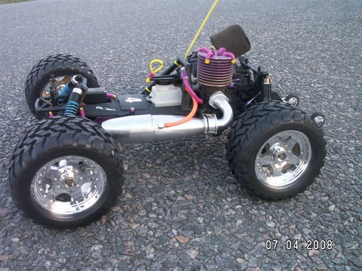 Truck HPI Rush m .25 motor billede 13