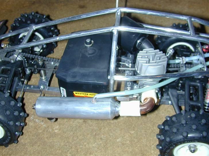 Buggy Kyosho Vanning - Ny motor og pænere potte på. billede 13