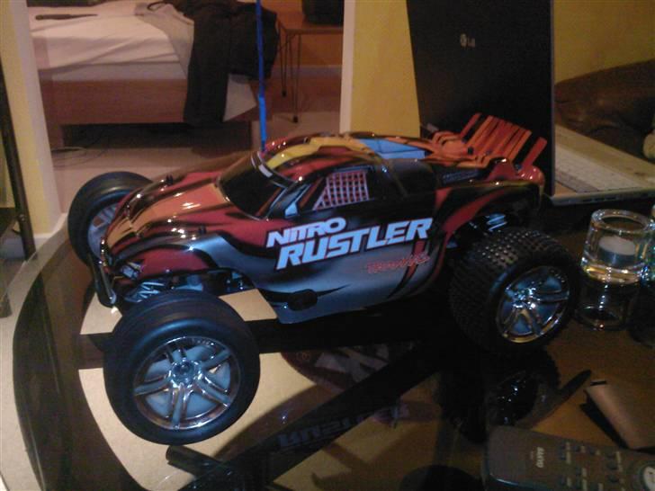 Off-Roader Traxxas Nitro Rustler billede 1