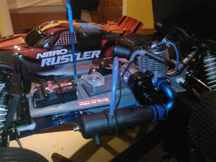 Off-Roader Traxxas Nitro Rustler billede 5