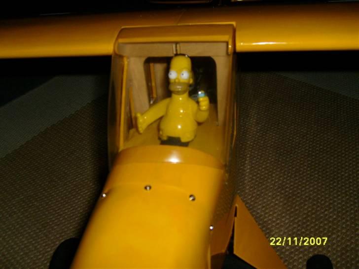 Fly Piper J3-40 R.I.P 2010 - Homer kan ikke vente på at komme ud at flyve. billede 18