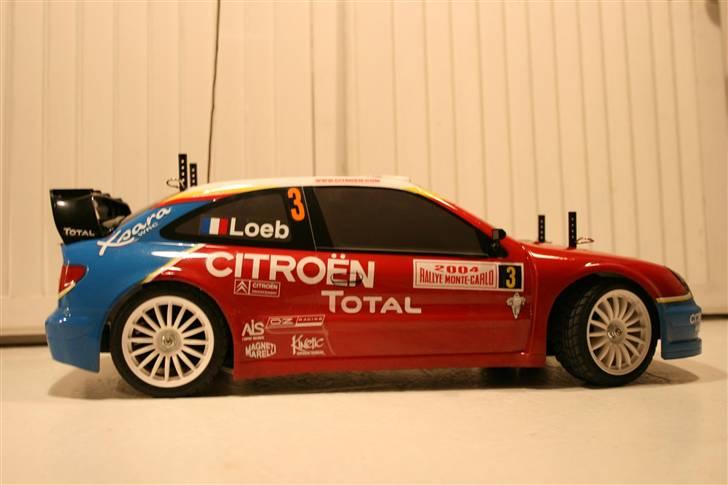 Bil TT-01 Citroen Xsara WRC  billede 3