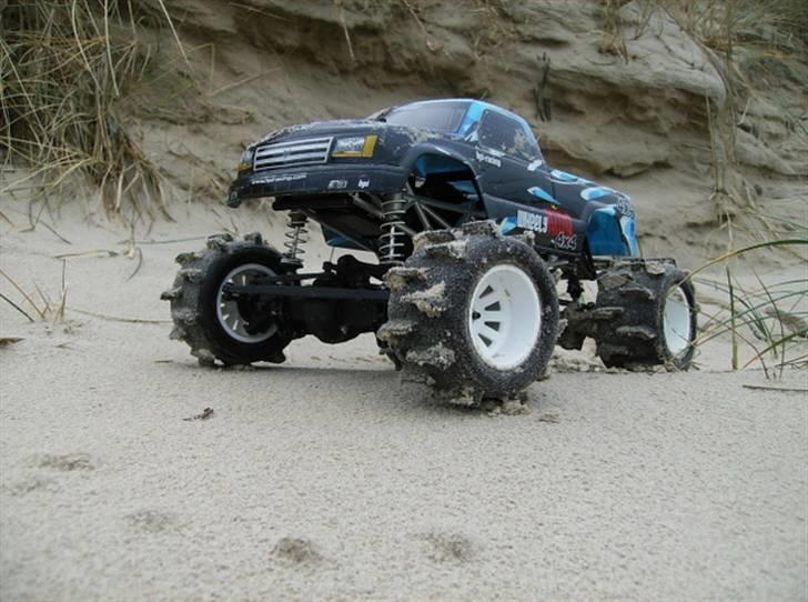 Off-Roader Wheely King - test på stranden ved løkken billede 2