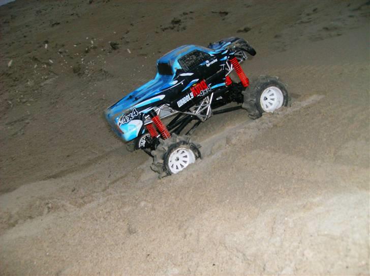 Off-Roader Wheely King - test på stranden ved hirtshals billede 7