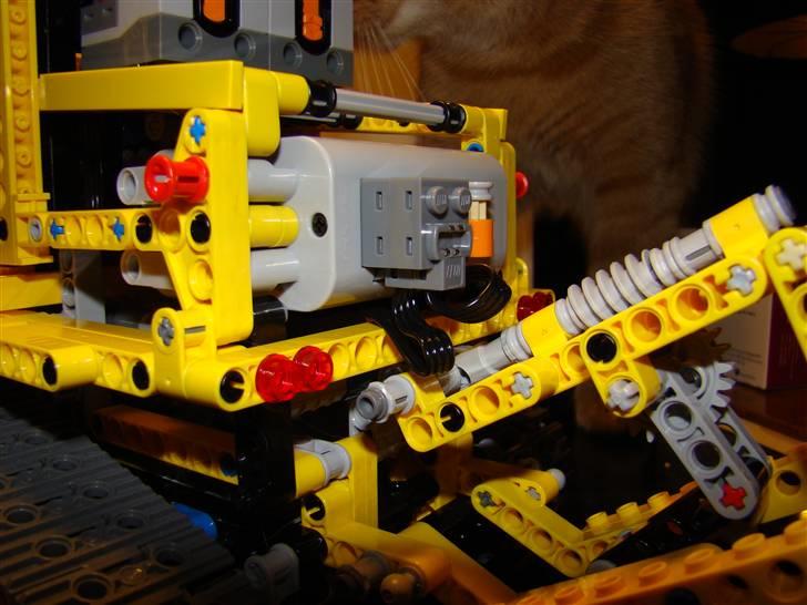 Truck Lego motorized Bulldozer billede 13