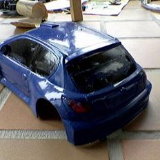 Bil Peugeot 206 "halvfærdig"