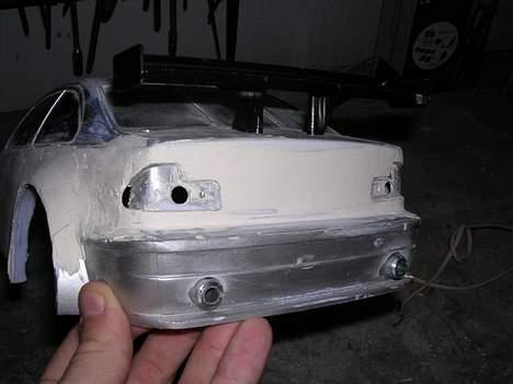 Bil QD RACER - Udspartlet bagklap og hjemmelavet udstødning billede 4