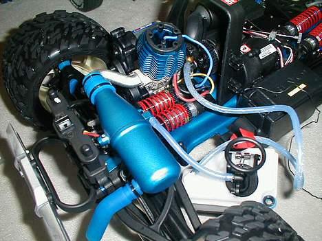 Truck Traxxas Revo Tiger - Ja, her er den så lige blevet pakket ud, og har så lige været lidt igen.. billede 4