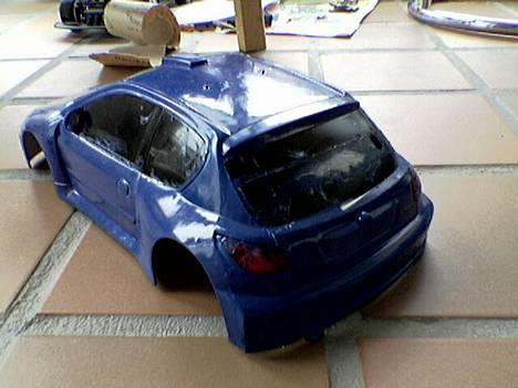 Bil Peugeot 206 "halvfærdig" billede 2