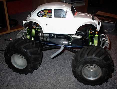 Truck Kyosho MegaForce (Custom) - Med Blitzer-Beetle karosse billede 4