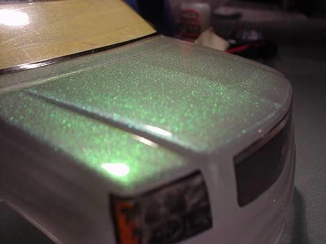 Off-Roader Stadium Truck Losi Mini-t - Kamæleon lak. Guld til grøn. skal lige ha nogle flere lag så det ikke er transperant :D billede 1