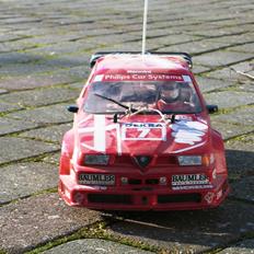 Bil Tamiya TA02 Alfa romeo