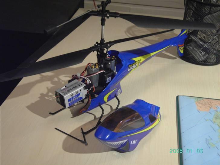 Helikopter E-Sky Lama V4 - E-Sky Lama V4 skildt lidt ad. billede 11