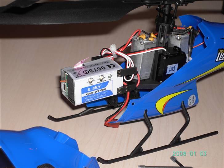 Helikopter E-Sky Lama V4 - E-Sky Lama V4 skildt lidt ad. billede 12