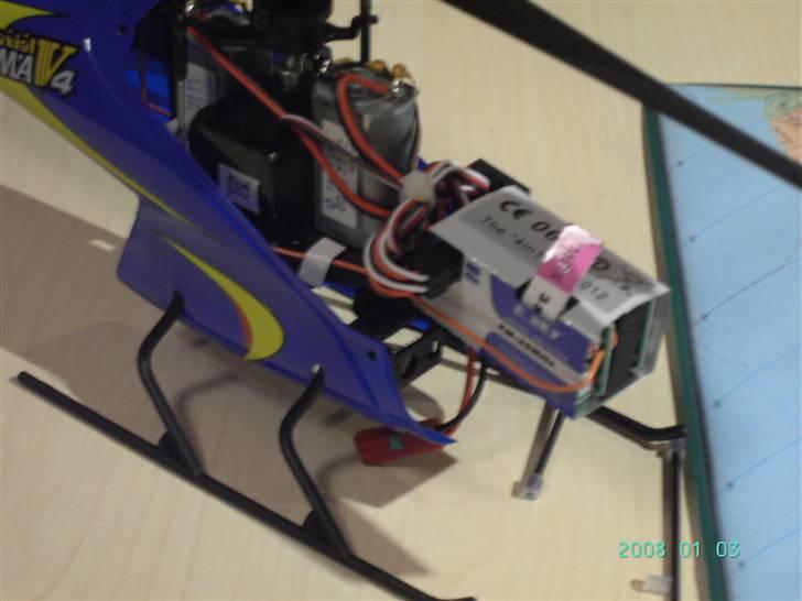 Helikopter E-Sky Lama V4 - E-Sky Lama V4 skildt lidt ad. billede 13