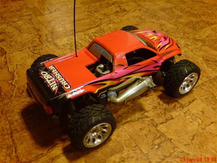 Off-Roader Tamiya Nitro Crusher - Tamiya Nitro Crusher billede 2