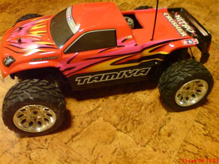 Off-Roader Tamiya Nitro Crusher - Tamiya Nitro Crusher billede 3
