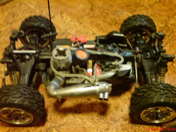 Off-Roader Tamiya Nitro Crusher - Tamiya Nitro Crusher billede 8