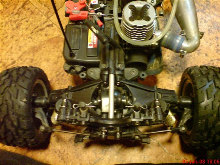 Off-Roader Tamiya Nitro Crusher - Tamiya Nitro Crusher billede 9