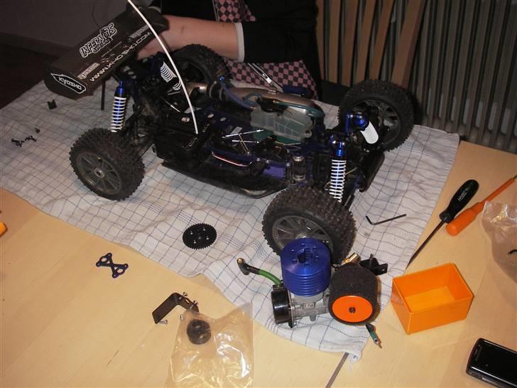 Buggy kyosho inferno mp 7.5 - også var det på! billede 15