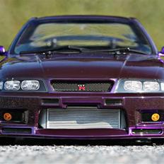 Bil Nissan Skyline R33 GT-R Tamiya TT-01
