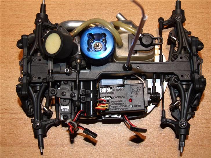 Off-Roader Xray NT18T - Den er en del renere nu end da jeg fik den hjem som også kan ses på et par af de andre billeder billede 3