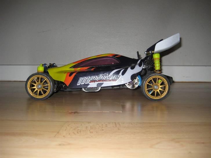 Buggy HBX MAX Buggy xti - Buggy fra siden med drifthjul billede 2