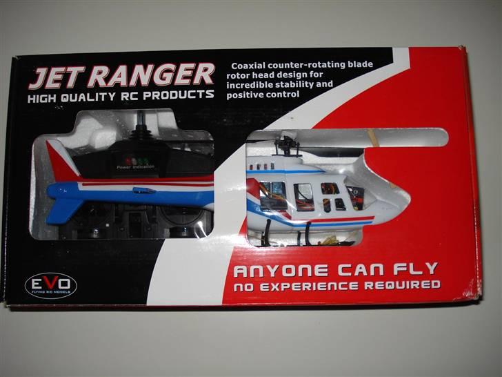 Helikopter Evo Jet Ranger *SOLGT* billede 2