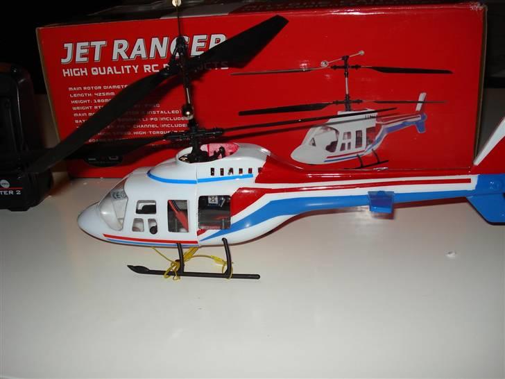 Helikopter Evo Jet Ranger *SOLGT* billede 4