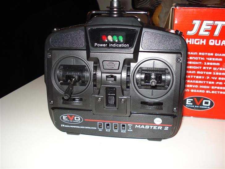 Helikopter Evo Jet Ranger *SOLGT* billede 5