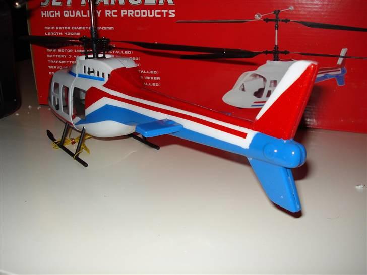 Helikopter Evo Jet Ranger *SOLGT* billede 7