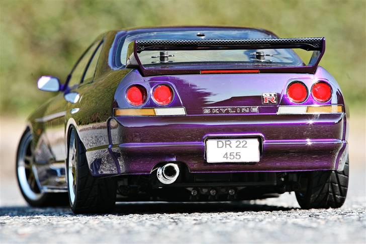 Bil Nissan Skyline R33 GT-R Tamiya TT-01 billede 5