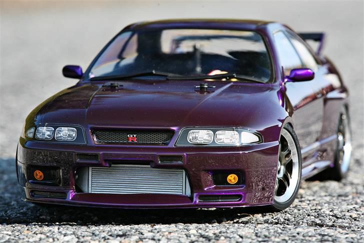 Bil Nissan Skyline R33 GT-R Tamiya TT-01 billede 6