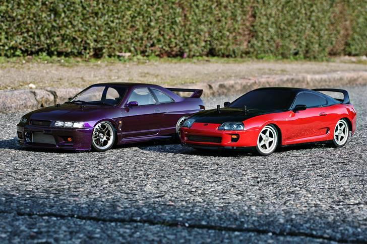 Bil Nissan Skyline R33 GT-R Tamiya TT-01 billede 9