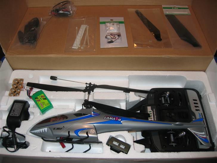 Helikopter ESKY LAMA V4 - Standard billede 13