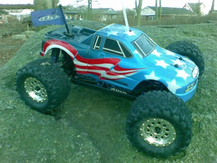 Off-Roader RC18MT alu. monster  - med tøj på..  billede 14