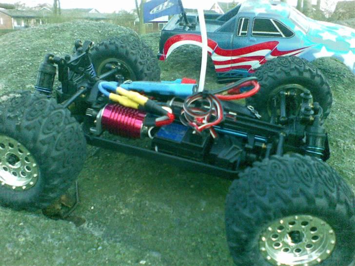 Off-Roader RC18MT alu. monster  - Uden tøj på.. billede 15