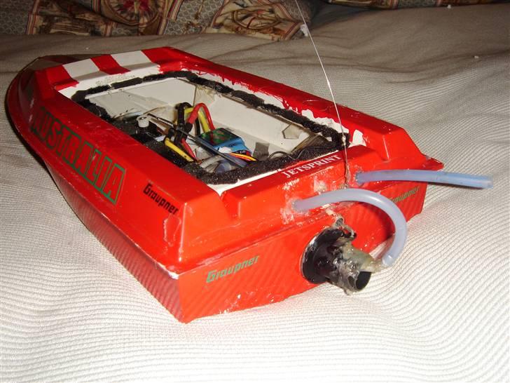 Båd Jet Sprint  (ødelagt) - her har jeg fået min vand køling på billede 17