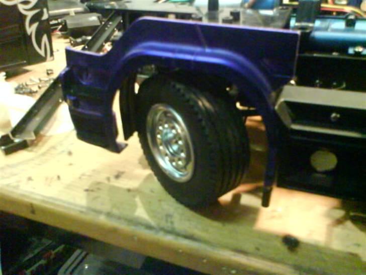 Lastbiler scania R620 V8 - det brede forhjul  billede 8