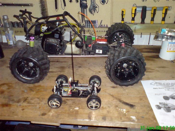 Truck max 18xxl   #SOLGT# - 1:18 vs. 1:6 billede 8