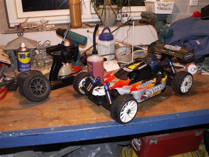 Buggy kyosho inferno7,5 SOLGT!! billede 1