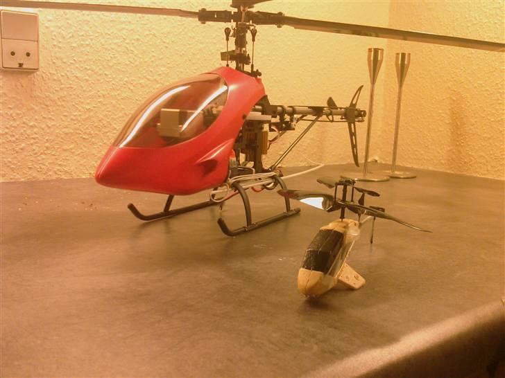 Helikopter Falcon 3d - Sammen med den lille billede 8