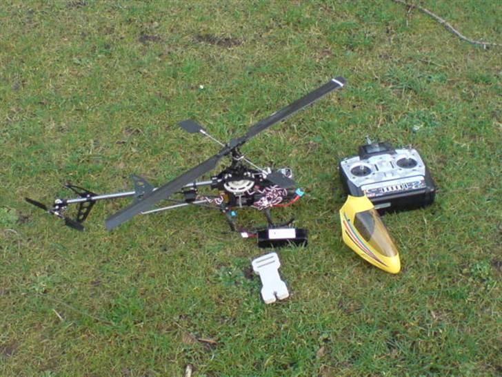 Helikopter falcon 3D billede 2