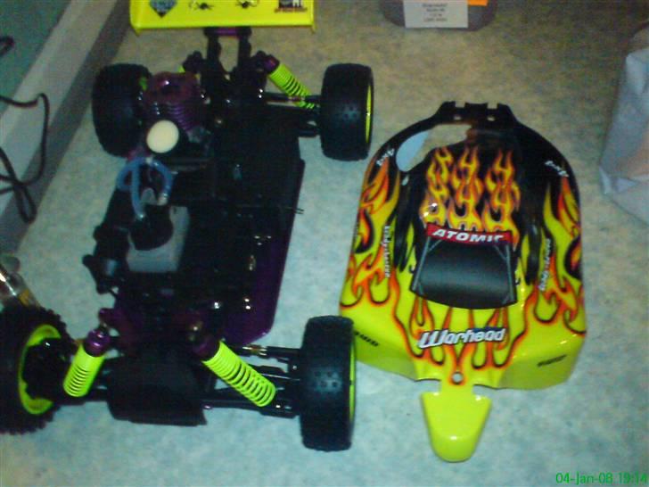 Buggy HSP Warhead (Bettebror's) - Uden karosseri billede 9