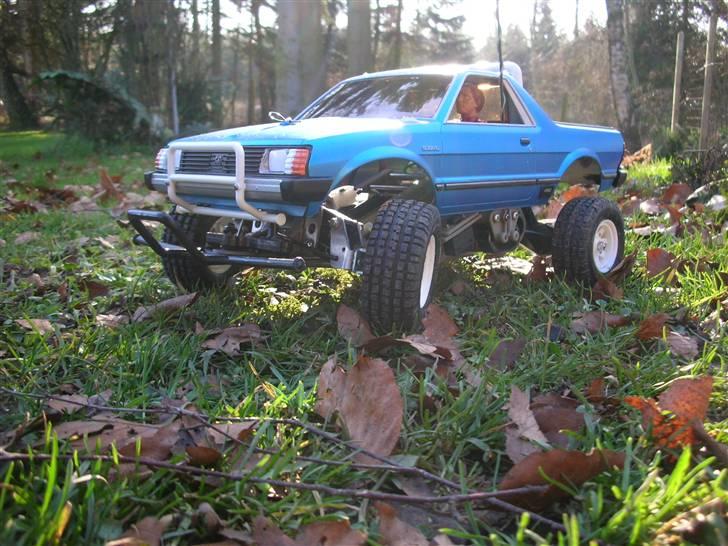 Off-Roader Tamiya Subaru Brat - Ude i flot Febuar vejr billede 12