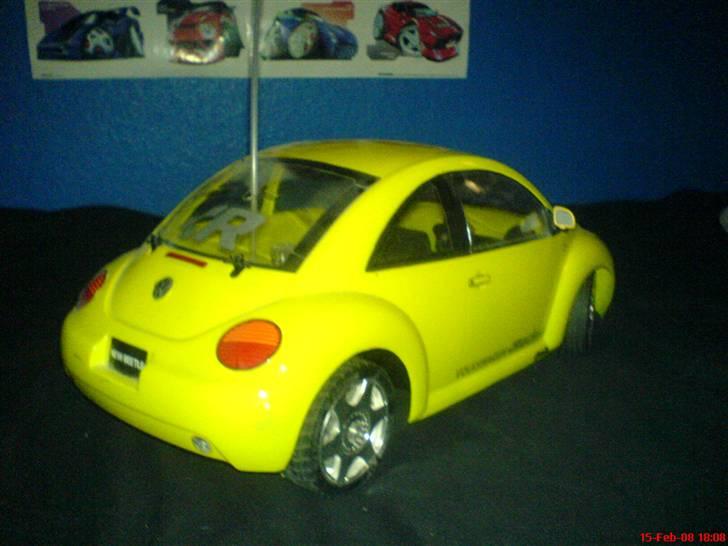 Bil Tamiya VW New Beetle billede 2