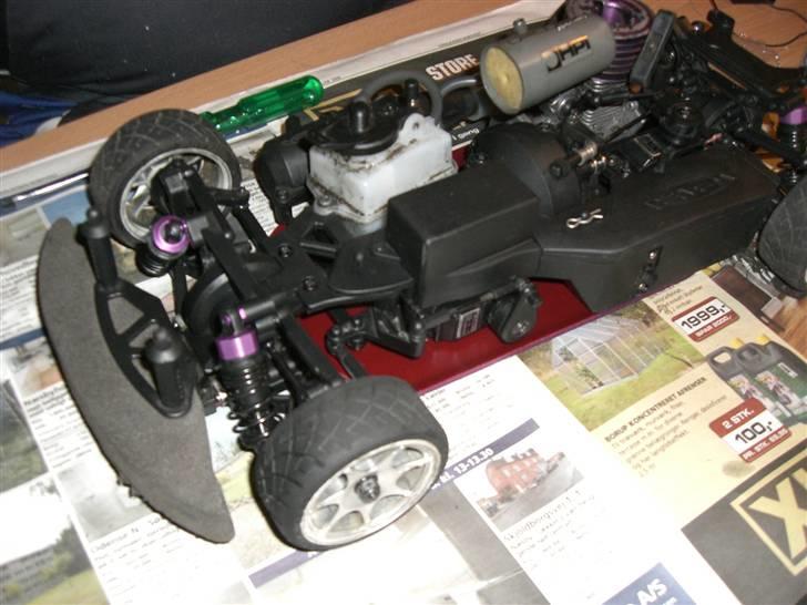 Bil HPI RS4 3  ("HULK") - Sådan så den ud efter adskillelse og rensning billede 11