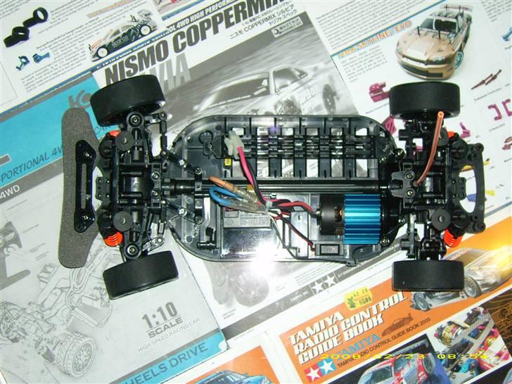 Bil TT-01D - undervogn billede 11