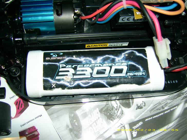 Bil TT-01D - batteri billede 14