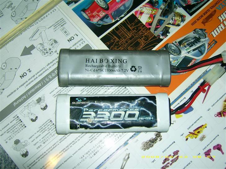 Bil TT-01D - batterier billede 17